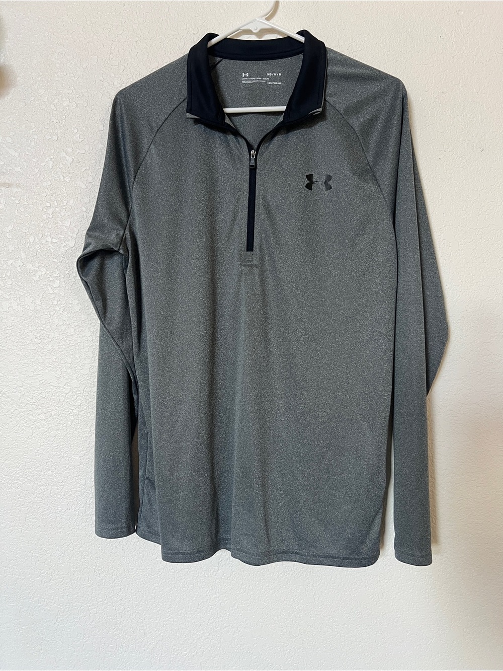 Under Armour Men’s Dark Gray 1/4 Zip Performance Jacket